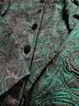 Aquascutum Bow Print Green Black Jacket Size 10 - photo 7