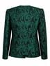 Aquascutum Bow Print Green Black Jacket Size 10 - photo 4