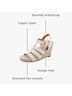 Aerosoles White Wedges Size 10 - photo 4