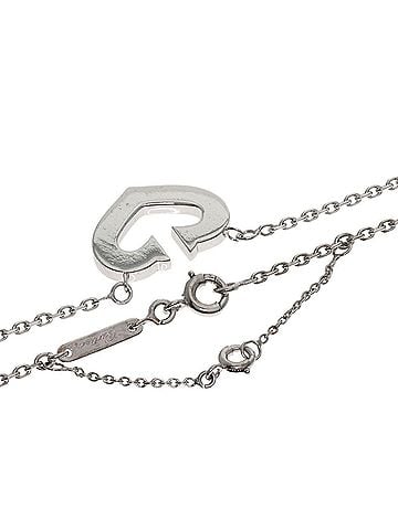 Cartier Cartier C Heart Necklace 18K White Gold Women's CARTIER (view 2)