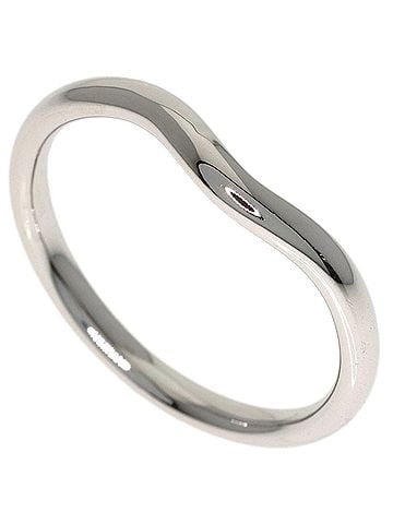 Tiffany & Co. Tiffany &amp; Co. Curved Band Ring, Platinum PT950, Women's Ring. (view 1)