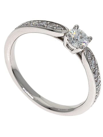 Tiffany & Co. Tiffany &amp; Co. Harmony Wedding Diamond Ring, Platinum PT950, Women's Ring. (view 1)