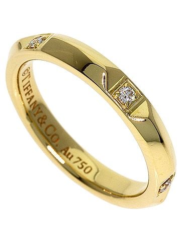 Tiffany & Co. Tiffany &amp; Co. True Band Diamond Ring, 18K Yellow Gold, Women's. (view 1)