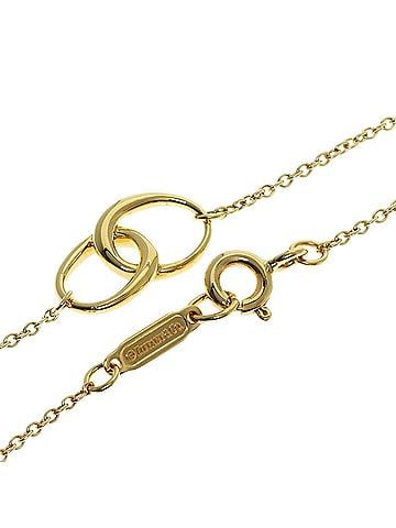 Tiffany & Co. Tiffany &amp; Co. Double Loop Necklace, 18K Yellow Gold, Women's. (view 2)