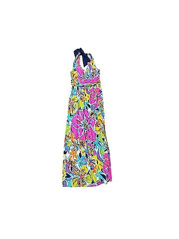 Lilly Pulitzer besame mucho Amada Halter Maxi Cocktail Dress (view 2)