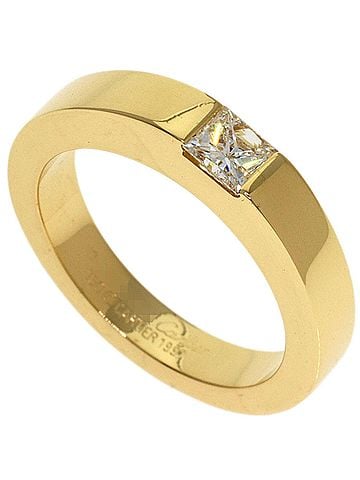 Cartier Cartier Tank Ring Diamond #47 18K Yellow Gold Women's CARTIER (view 1)