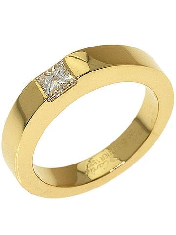 Cartier Cartier Tank Ring Diamond #47 18K Yellow Gold Women's CARTIER (view 2)