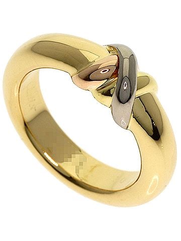 Cartier Cartier Trinity Thread #50 Ring - 18K Yellow Gold/18K Pink White Gold Women's CARTIER (view 1)