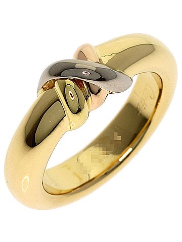 Cartier Cartier Trinity Thread #50 Ring - 18K Yellow Gold/18K Pink White Gold Women's CARTIER (view 2)