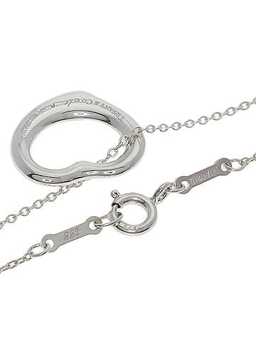 Tiffany & Co. Tiffany &amp; Co. Open Heart Necklace, Silver, Women's. (view 2)