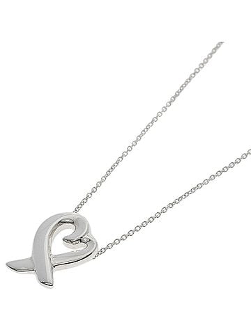 Tiffany & Co. Tiffany &amp; Co. Loving Heart Necklace, Silver, Women's. (view 1)