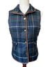 Ralph Lauren 100% Polyester 100% Lambskin Plaid Multi Color Vest Size S - photo 1