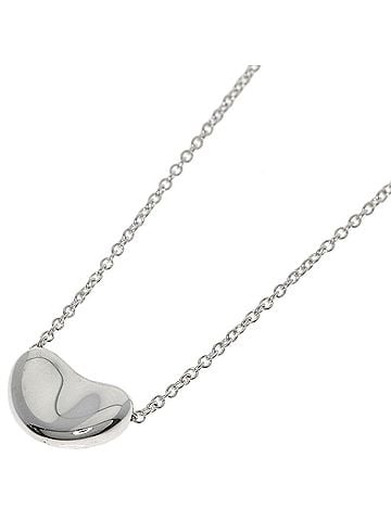 Tiffany & Co. Tiffany Bean Mini Necklace, Silver, Women's, TIFFANY&amp;Co. (view 1)