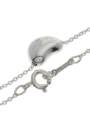 Tiffany & Co. Tiffany Bean Mini Necklace, Silver, Women's, TIFFANY&amp;Co. (view 2)