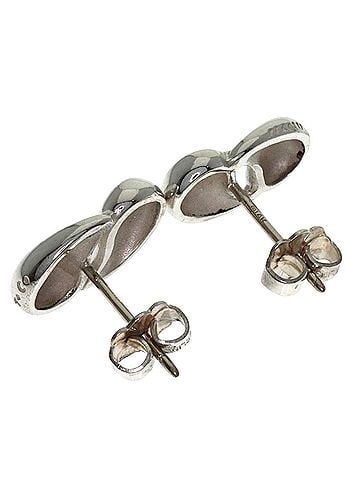 Tiffany & Co. Tiffany &amp; Co. Double Teardrop Earrings, Silver/14K White Gold, Women's. (view 2)