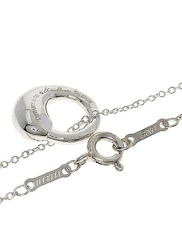Tiffany & Co. Tiffany &amp; Co. Eternal Circle Necklace, Silver, Women's. (view 2)