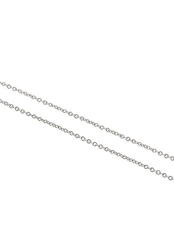 Tiffany & Co. Tiffany &amp; Co. Chain Necklace, 40.5cm, Silver, Women's. (view 2)