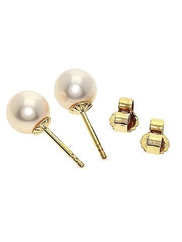 Cartier Cartier Pearl Earrings, 18K Yellow Gold, Women's. (view 2)