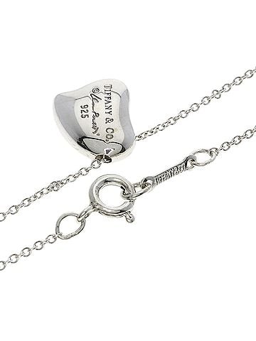 Tiffany & Co. Tiffany &amp; Co. Full Heart Necklace, Silver, Women's. (view 2)