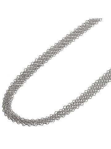 Tiffany & Co. Tiffany &amp; Co. Somerset Mesh Necklace, Silver, Women's. (view 1)