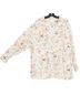 Cynthia Rowley Floral Ivory Button-Down Shirt Size 1X - photo 4