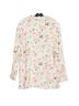 Cynthia Rowley Floral Ivory Button-Down Shirt Size 1X - photo 2