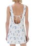 Reformation Floral White Blue Casual Dress Size 6 - photo 2