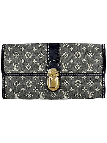 Louis Vuitton Louis Vuitton Portefeuille Sarah Bi-fold Long Wallet, Monogram Idylle Ancre, M63007, Women's (view 1)
