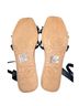 Jellypop 100% Leather Aztec Or Tribal Print Black Sandals Size 10 - photo 7