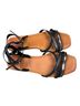 Jellypop 100% Leather Aztec Or Tribal Print Black Sandals Size 10 - photo 10
