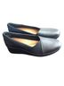 Clarks 100% Leather Color Block Black Mule/Clog Size 10 - photo 3