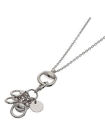 Gucci Gucci Horsebit Necklace 18K White Gold Women's GUCCI (view 1)