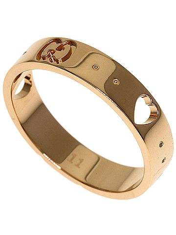 Gucci Gucci Icon Amor #11 Ring, 18K Pink Gold, Women's. (view 1)