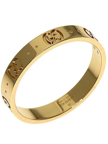 Gucci Gucci Icon #25 Ring, 18K Yellow Gold, Men's GUCCI (view 2)