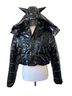 Dolls Kill 100% Pvc Black Jacket Size S - photo 1