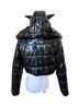 Dolls Kill 100% Pvc Black Jacket Size S - photo 2