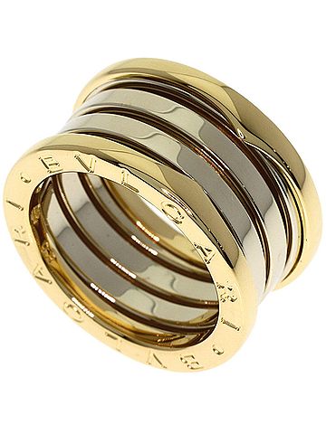Bvlgari Bulgari B-zero1 4-band Ginza Limited Edition #50 Ring - 18K Yellow Gold/18KWG Women's BVLGARI (view 1)