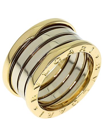 Bvlgari Bulgari B-zero1 4-band Ginza Limited Edition #50 Ring - 18K Yellow Gold/18KWG Women's BVLGARI (view 2)