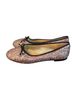 Kate Spade New York Print Multi Color Black Gold Flats Size 6 1/2 - photo 4