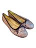 Kate Spade New York Print Multi Color Black Gold Flats Size 6 1/2 - photo 9