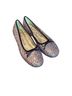 Kate Spade New York Print Multi Color Black Gold Flats Size 6 1/2 - photo 1