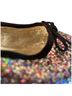 Kate Spade New York Print Multi Color Black Gold Flats Size 6 1/2 - photo 8