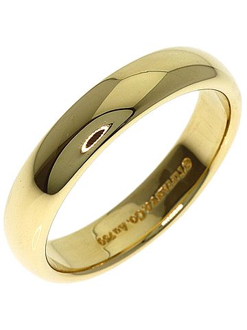 Tiffany & Co. Tiffany &amp; Co. Wedding Ring, 18K Yellow Gold, Women's. (view 2)
