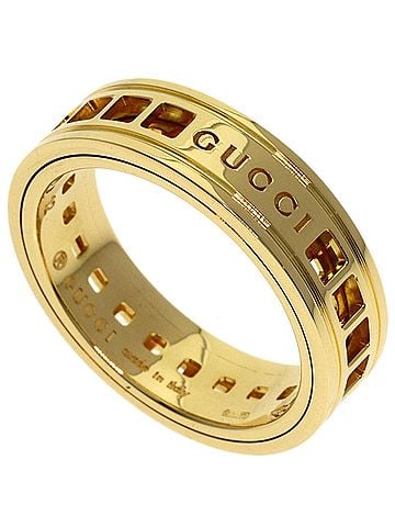 Gucci Gucci Scroll #12 Ring, 18K Yellow Gold, Women's. (view 1)