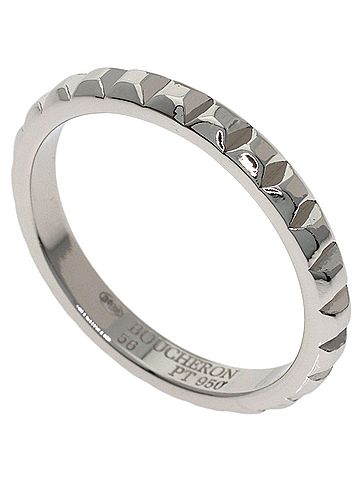 Boucheron Boucheron Clou de Paris #56 Ring, Platinum PT950, Women's. (view 1)