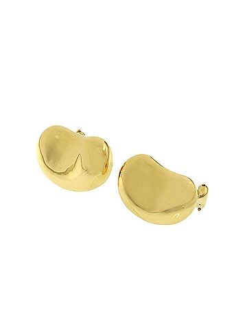 Tiffany & Co. Tiffany Bean Earrings, 18K Yellow Gold, Women's, TIFFANY&amp;Co. (view 1)