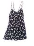 Unlabel 100% Polyester Floral Black White Active Dress Size S - photo 1