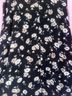 Unlabel 100% Polyester Floral Black White Active Dress Size S - photo 3
