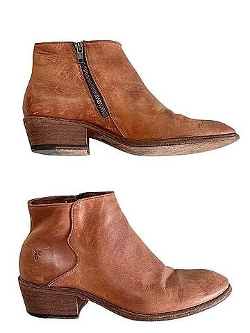 FRYE Carson Piping Bootie Ankle Boots (view 1)