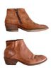 FRYE 100% Leather Brown Ankle Boots Size 10 - photo 1